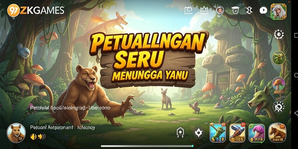 Gameplay menarik dari 9ZKGAMES menampilkan petualangan seru.